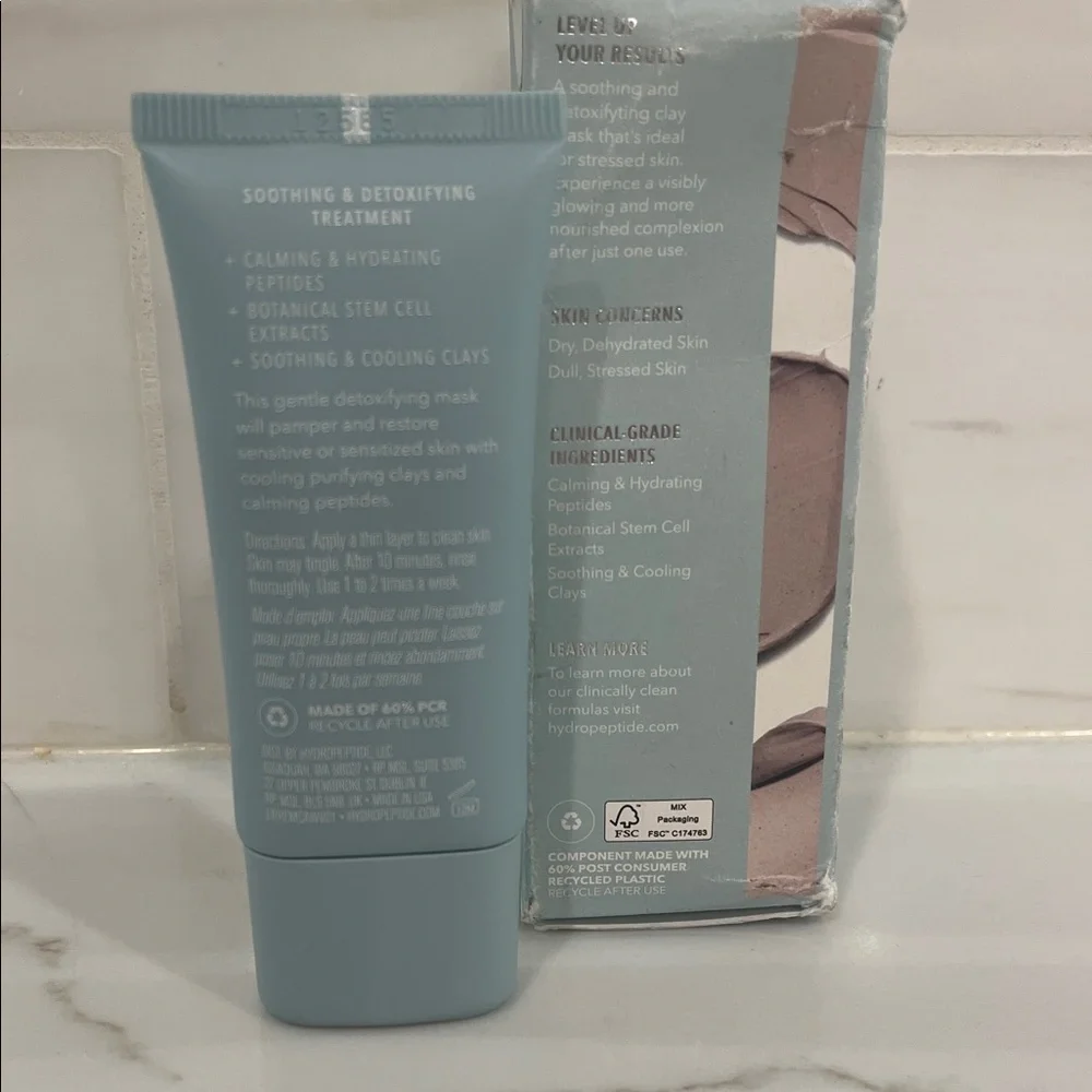 HydroPeptide Calming Mask in Soft Blue - Picture 6 of 10